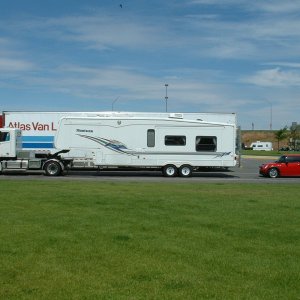 2004 Freightliner, 35' Montana, 2003 Mini Cooper