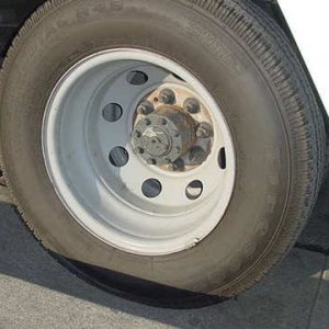 Ford E350 Dually Diesel Rim