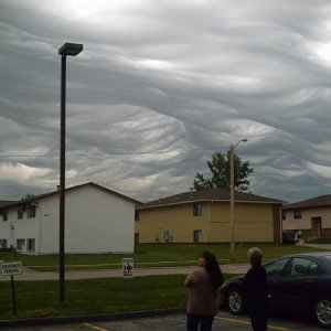 Wavy Cloud Formations