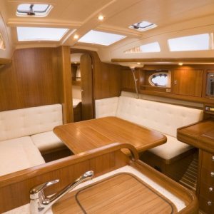 Sunbeam 34 sailboat cabin