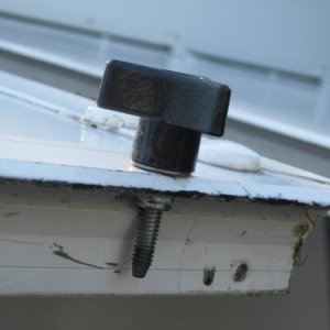 Stealth Camper Awning latch