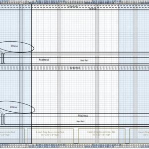 Stealth Camper Front View Plan