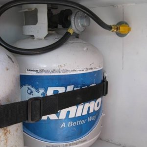 Stealth Camper Propane Tanks