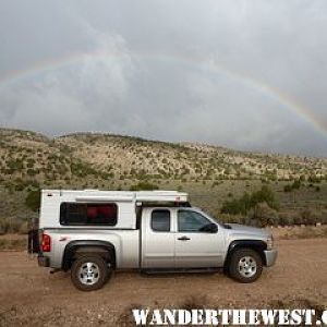 House Rock Valley Road Arizona Rainstorm