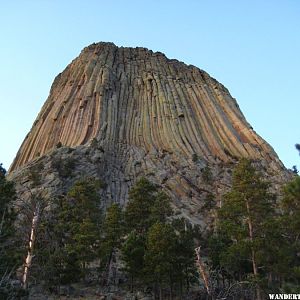 Devils Tower at Sunset