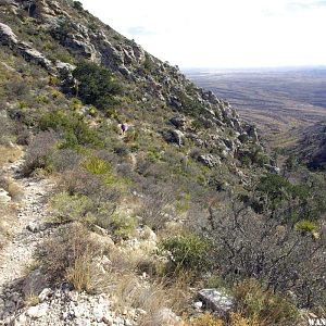 Heading to The Bowl in Bear Canyon