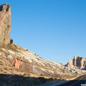 West Road near Tuff Canyon