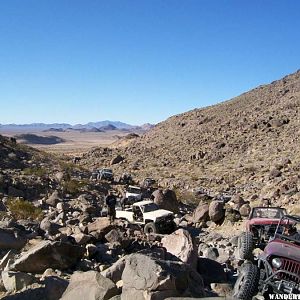 Mid-way up the Claw Hammer trail