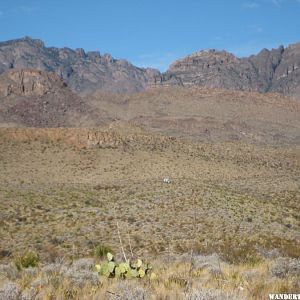 Campsite off Glenn Springs Rd.