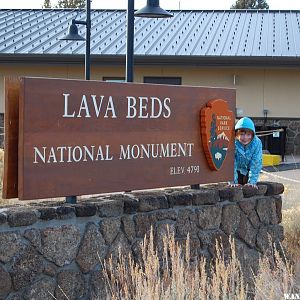 Cold day at Lava Beds