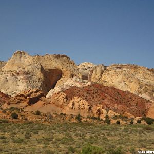 along the Notom-Bullfrog Road