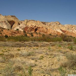 along the Notom-Bullfrog Road