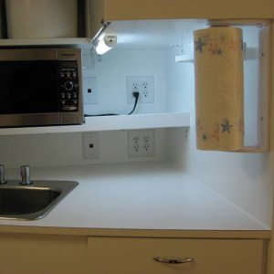 Stealth Camper Kitchen Sink Counter