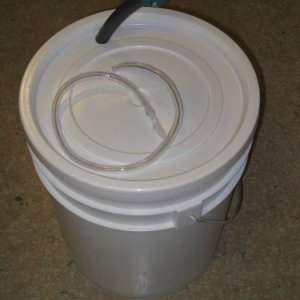 Stealth Camper Waste Water Bucket