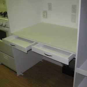 Stealth Camper Computer Desk