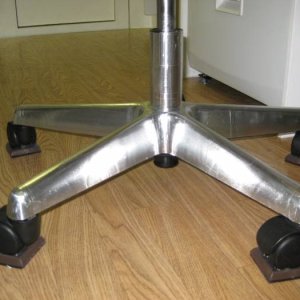 Stealth Camper Chromed Chair Legs