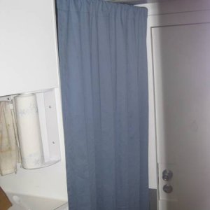 Stealth Camper Toilet Privacy Curtain