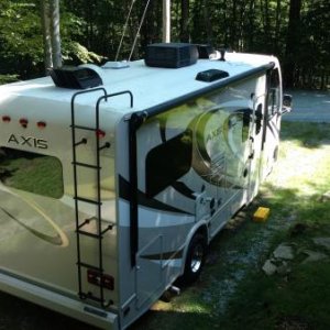 Resting at home on Beech Mountain