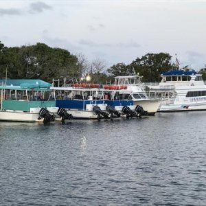 Beautiful boat harbor