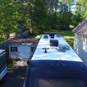 Accolade Roof 05102020 - Checking the roof after a hail storm.  Fly over with the Phantom 4 drone.