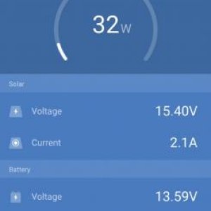 Victron Energy solar charge controller app