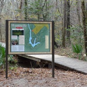 The park has many miles of trails.