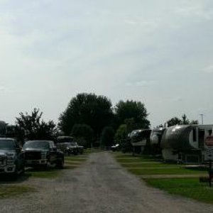 The campground filling up with Redwood units! Photo(1)