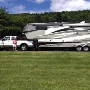 Bill's new truck, I matched it to the Redwood, how did I do?