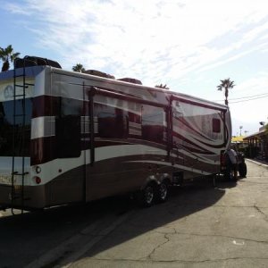 20141031 144633
Picking up at the Dealer