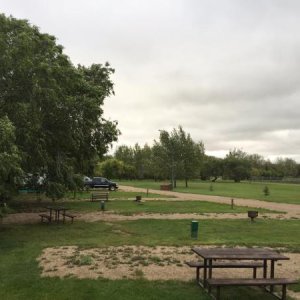 One of our summer camping spots  Rowan's Ravine Prov Park - Saskatchewan