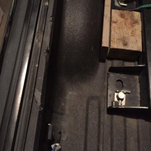 Gouges in drivers side rear box side rail from Trailair Triglide(18,000)