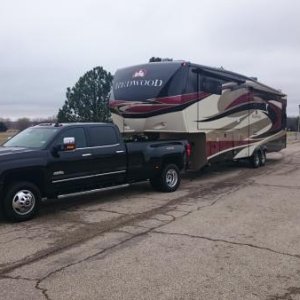 Silverado and 2013 Redwood 36RL