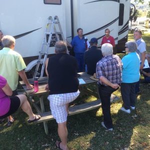 Hands on RV Technical Training with Terry Cooper, RV Professor.