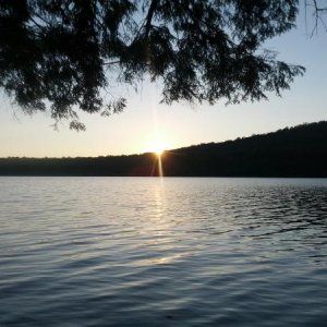 Sunset Nicks Lake Adirondacks, NY