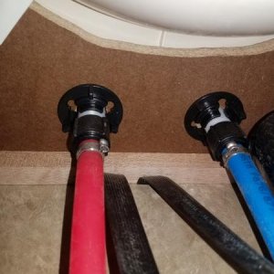 bathroom sink plumbing