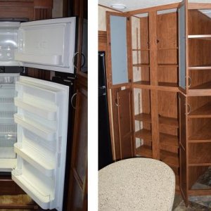 fridge and pantry