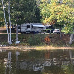 Senebec Lake Campground, Appleton, ME.