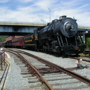 The Western Maryland Scenic Railroad's Mountain Thunder- a Baldwin Consolidation 2-8-0