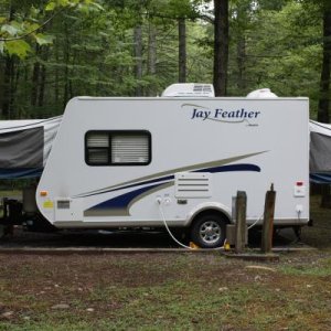 First trip with the 17Z at Douthat State Park. Douthat was one of the 6 original Virginia State Parks built by the CCC and opened in June 1936.