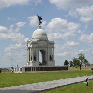 The Pennsylvania State Memorial in Gettysburg National Military Park