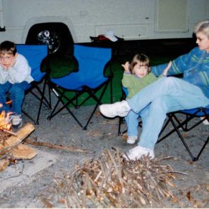 The kid on the left doesn't look happy!