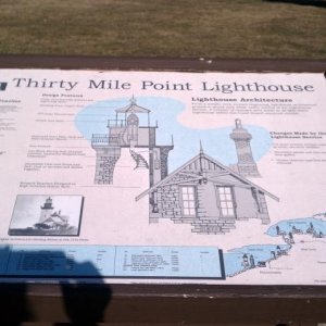 30 Mile Point Lighthouse Sign 4 6 13 (2)