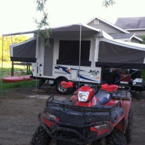 Jayco Baja 10G and Polaris Sportsman 500 027