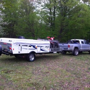 Jayco Baja 10G and Polaris Sportsman 500 007