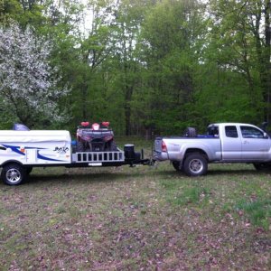 Jayco Baja 10G and Polaris Sportsman 500 006