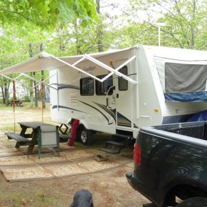 Maiden voyage to Atlantic Oaks campground on Cape Cod, Ma.