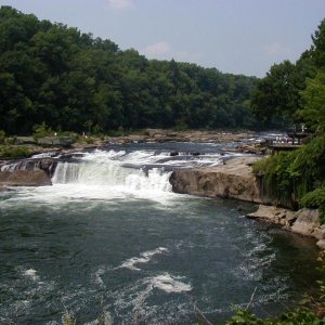 Ohiopyle SP:  Waterfall on Youghiogheny River