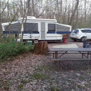 Our Jayco 1206 - May 2014
At Starved Rock State Park (IL)