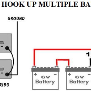 Hooking up Batteries