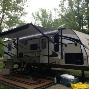 Hazlet State Park, Carlyle Lake, IL
First outing in our new Whitehawk - May 2014.